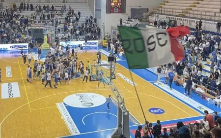 Esordio pirotecnico della Liofilchem Roseto nel campionato di Serie B 2024-2025