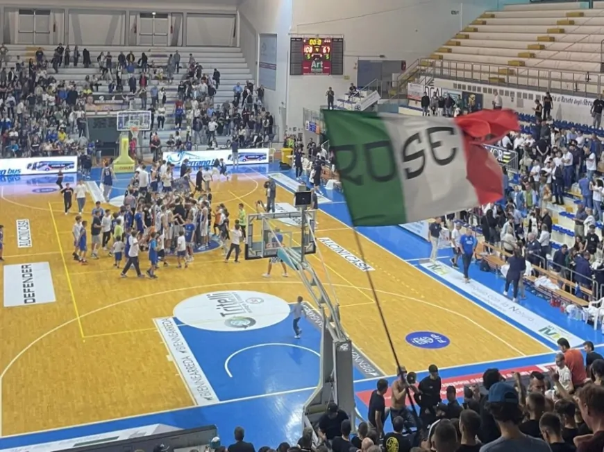 Esordio pirotecnico della Liofilchem Roseto nel campionato di Serie B 2024-2025
