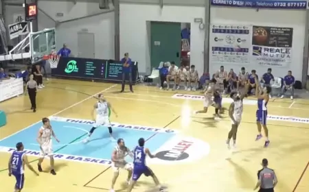 Aukstikalnis eroe di Roseto: tripla allo scadere stende Fabriano