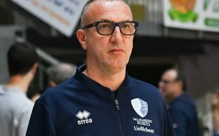 Pallacanestro Roseto, il ds Marco Verrigni dopo la sconfitta con Jesi: 'Forse troppo sicuri di noi stessi'